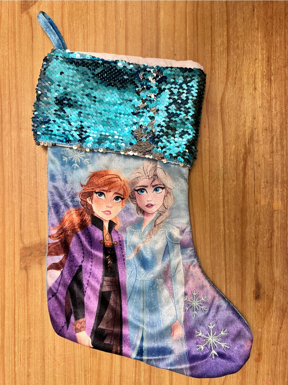 Kids Frozen Christmas Stocking